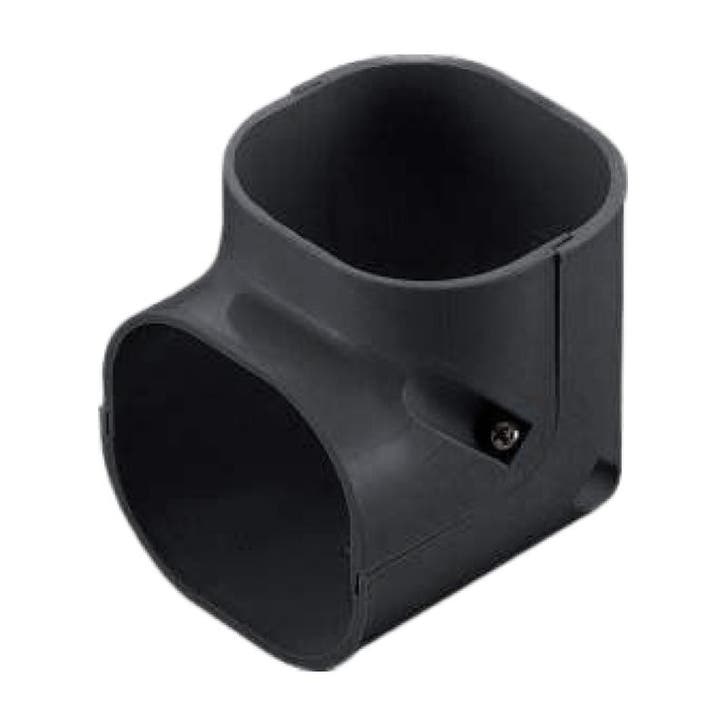 Airco korte stijgende bocht 90 graden - ZWART (SCM-77-K), Bricolage & Construction, Ventilation & Extraction, Envoi
