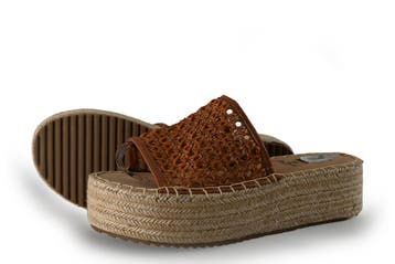 Xti Slippers in maat 41 Bruin, Slippers, Bruin, Zo goed als nieuw, Xti