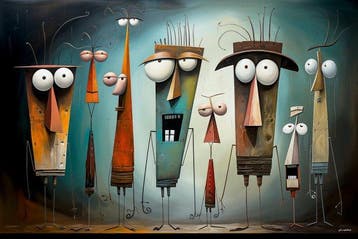 Giancarlo Colombo - GCD Art - Weirdos #102