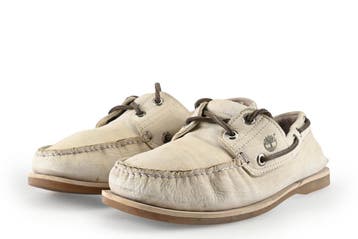 Timberland Instappers in maat 44½ Wit, Kleding | Heren, Schoenen, Verzenden, Overige typen, Gedragen, Wit