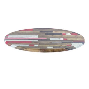 Tafelblad | KBANA ROUGE | Rood | In-/Outdoor | Ø700x30(h)mm, Verzenden, Nieuw in verpakking