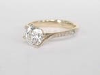 Bague de fiançailles - 14 carats Or jaune - 1.09ct. tw.