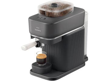 Philips - Semi automatische espressomachine - Zwart, Electroménager, Verzenden, Gemalen koffie
