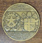 Italië. Medal 1984 Ratifica dei Patti Lateranensi (Zonder