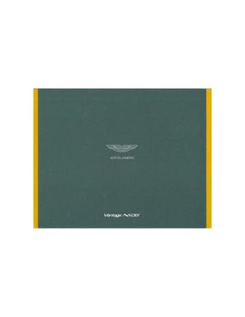 2014 ASTON MARTIN V8 VANTAGE N430 BROCHURE DUITS, Ophalen of Verzenden