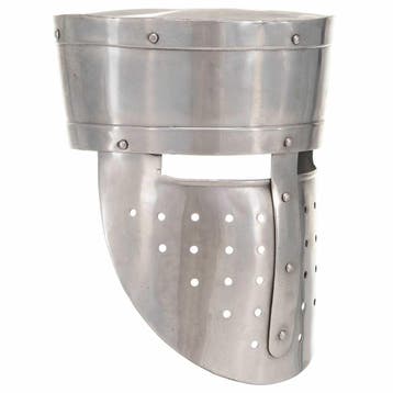 vidaXL Ridderhelm middeleeuws replica LARP staal, Verzenden