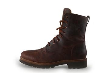 Panama Jack Biker boots in maat 41 Bruin, Kleding | Heren, Bruin, Verzenden, Boots, Zo goed als nieuw
