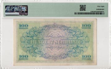 Oostenrijk. - 100 Schilling - 1944 - Allied Occupation WWII