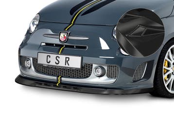 Cup spoilerlip met ABE voor Fiat 500 Abarth 595 CSL490-G, Verzenden
