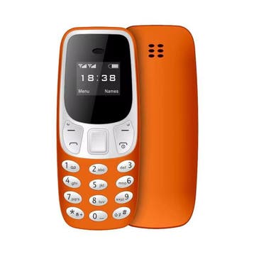 BM10 Mini Telefoon - 0.66 inch HD Scherm - Dual SIM -, Verzenden, Nieuw