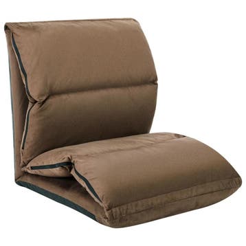 Vloerstoel taupe | OP = OP | 34% korting pakken!, Huis en Inrichting, Zetels | Zetels, Eenpersoons, Verzenden, Minder dan 75 cm