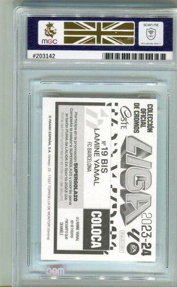 2023/24 Panini LaLiga 2023-24 Lamine Yamal 019 Graded, Nieuw
