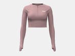 Under Armour Hg Rib 1/4 Zip-Pnk - Maat MD, Vêtements | Femmes, Tops, Ophalen of Verzenden
