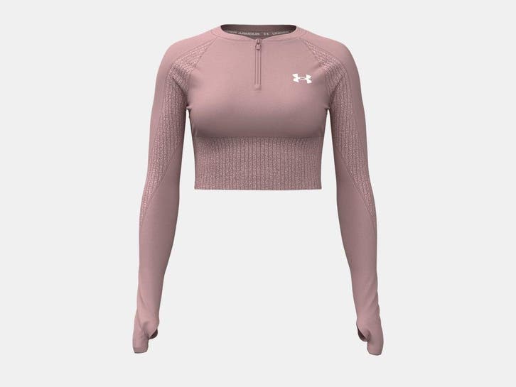 Under Armour Hg Rib 1/4 Zip-Pnk - Maat MD, Vêtements | Femmes, Tops, Enlèvement ou Envoi