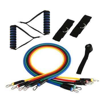 Weerstandsband resistance elastiek fitness workout home set, Sport en Fitness, Verzenden, Nieuw