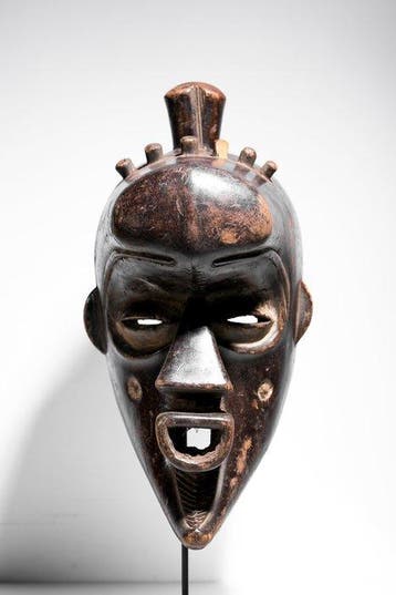 antropomorf masker - Binji Mbagani - DR Congo