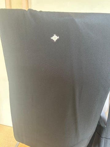 Ensemble de kimono japonais ancien (tomesode) — manches