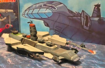 Bandai - Action figure BLUE NOAH Portaerei spaziale-Bandai