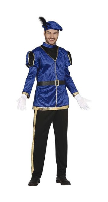Pietenpak Blauw/Goud, Verzenden, Nieuw