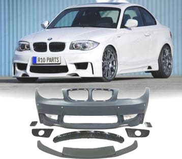 PARE-CHOCS AVANT BMW E81 E87 E82 E88 06-10 LOOK 1M SRA + SPO, Verzenden, Nieuw