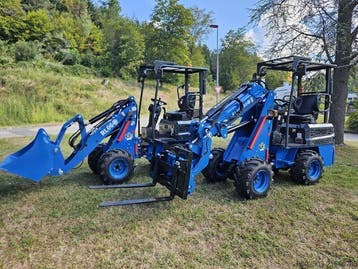 Nieuwe Rippa RL06 kniklader | Kubota + 2 jaar garantie, Articles professionnels, Ophalen, Werkplaats, Gebouw of Erf