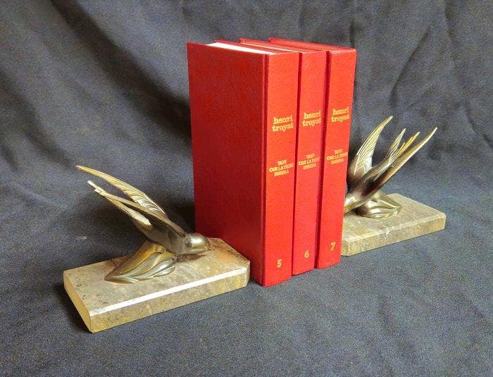 Boekensteunen (2) - Zamak, Antiquités & Art, Art | Objets design
