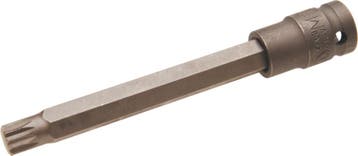 Bgs Technic 1/2 Impact kracht bit dop, spline xzn, m12x10x14, Verzenden, Nieuw