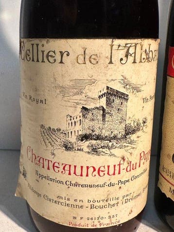 1979 Cellier de lAbbaye, 1990 Clos du Pere Eugene & 2014, Nieuw