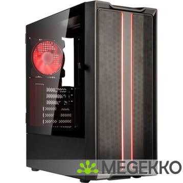 Kolink Inspire K12 ARGB Midi Tower Zwart, Transparant, Computers en Software, Computerbehuizingen, Verzenden, Nieuw