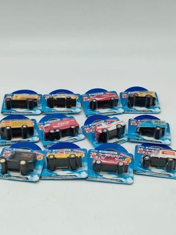 Coca-Cola Miniature Delivery Vehicle Collection — 1:64 Cars