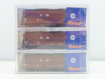 Roco N - 24029 - Modeltrein goederenwagonset (1) - 3-delige, Nieuw