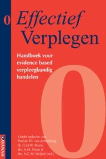 Effectief verplegen 0 9789057401237, Verzenden, Zo goed als nieuw
