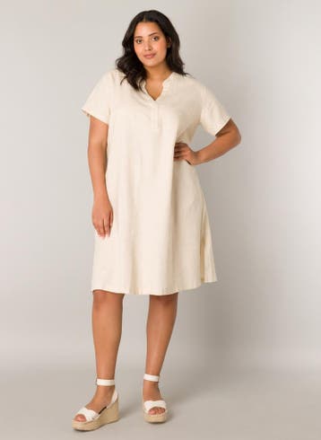 Base Level Curvy jurk Yacinthe1(48)Maat 46/48 (XL) of groter, Verzenden
