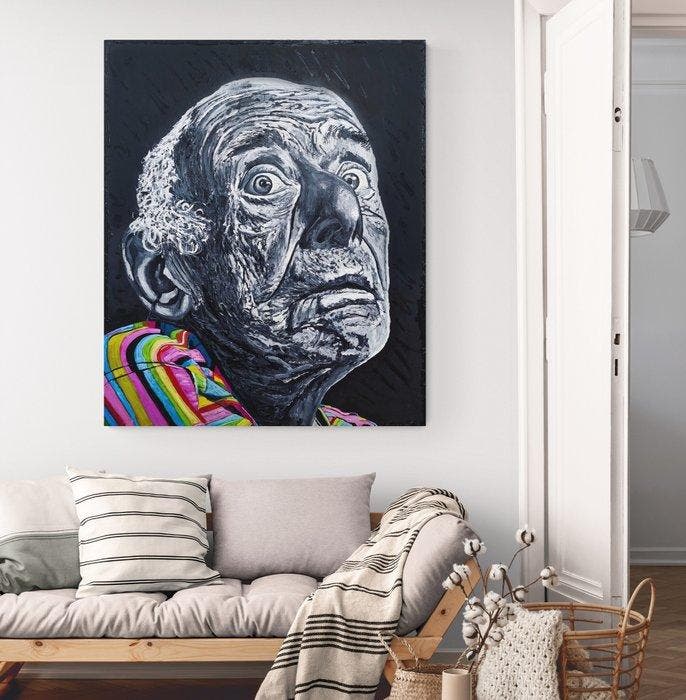 Mihai Cotiga - Ive never seen this before, Antiek en Kunst, Kunst | Schilderijen | Modern