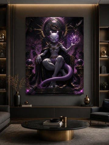 JZL - [XL] Mewtwo - Crownless God [Cursed Royalty