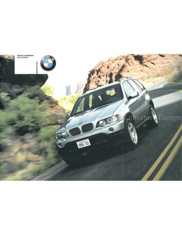 2002 BMW X5 INSTRUCTIEBOEKJE FRANS