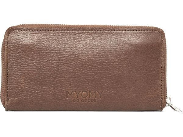 Veiling - Myomy My Paper Bag Wallet Large - Rambler Brandy, Handtassen en Accessoires, Portemonnees