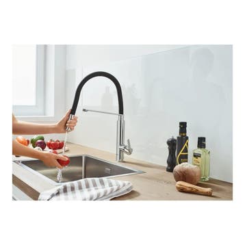 GROHE Feel keukenkraan uittrekbare profdouche, 360°, chroom, Ophalen of Verzenden, Nieuw