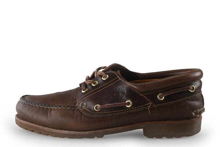Timberland Bootschoenen in maat 43½ Bruin, Kleding | Heren, Schoenen, Bruin, Gedragen, Verzenden