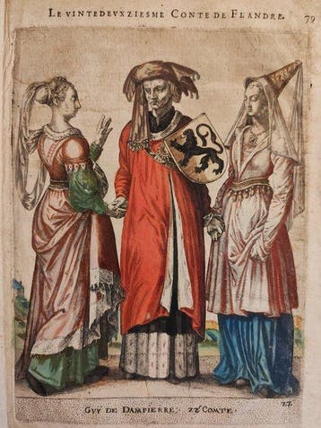 Cornelis Martin (1567-1621) - Guido di Dampierre — Les