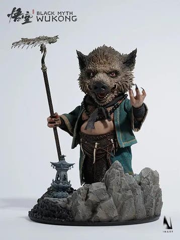 Black Myth: Wukong Action Figure 1/6 Wukong Zhu Bajie 24 cm, Ophalen of Verzenden, Nieuw