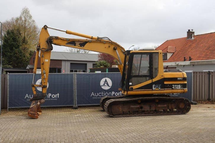 Veiling: Rupsgraafmachine Caterpillar 312BL Diesel 63kW, Zakelijke goederen, Machines en Bouw | Kranen en Graafmachines, Ophalen