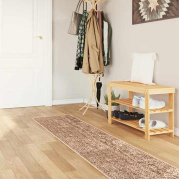 vidaXL Tapijt Runner MARSA Geel 50 x 250 cm Polyester en PVC, Verzenden, Nieuw