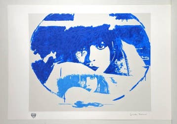 Giosetta Fioroni (1932) - Doppio Liberty Light Blue