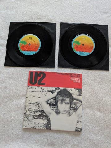 U2 - 5 x double packs - 7 singles - Diverse titels - 45 RPM, Nieuw in verpakking