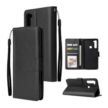 Xiaomi Pocophone F1 Leren Flip Case Portefeuille - PU Leer, Télécoms, Verzenden