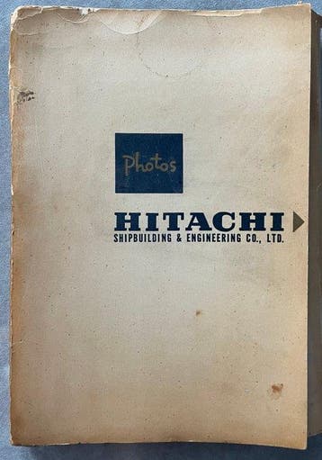 Hitachi Shipbuilding & Engineering - M.V. PASITHEA – 1971, Antiek en Kunst