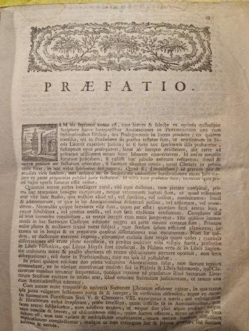 Biblia Sacra Vulgatae Editionis Edition: Pars Prima & Pars