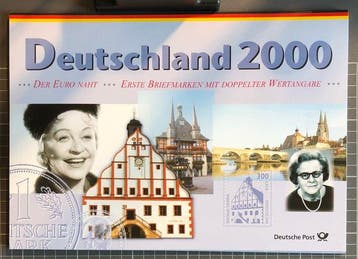 Duitsland, Bondsrepubliek chen Post – mit Kursmünzensätzen