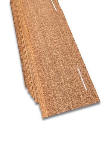 Mahonie fineer | 31 vellen | 70x12 cm, Verzenden